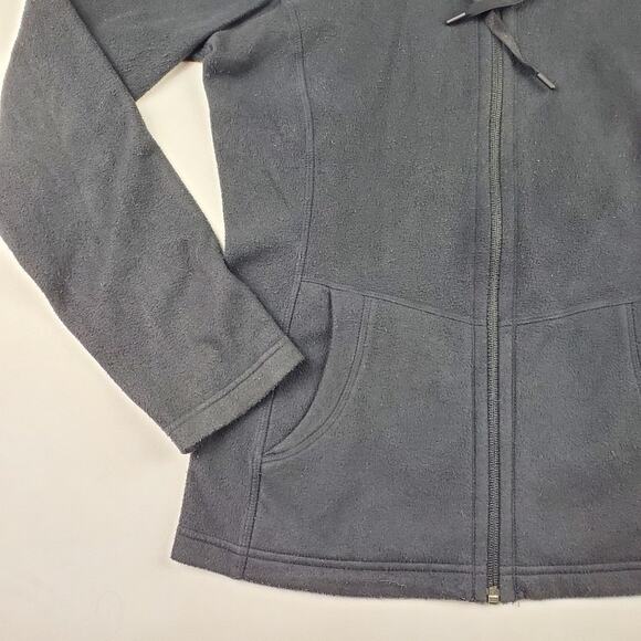 The North Face Black Fleece Full Zip Hoodie Hooded Sweatshirt Jacket Size Small - Picture 2 of 9